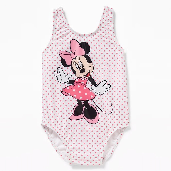 [당일출고] Disney© Minnie Mouse Swimsuit for Toddler Girls