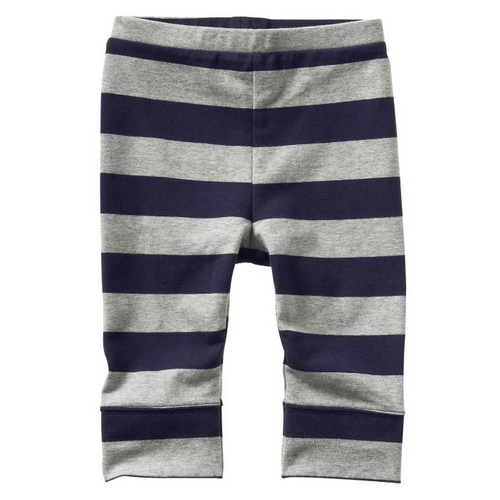 [빠른배송] Striped leggings (marine blue)
