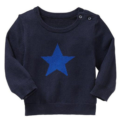 [당일출고] Intarsia star sweater