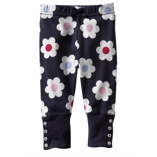 [빠른배송] Flower print leggings (big navy floral)