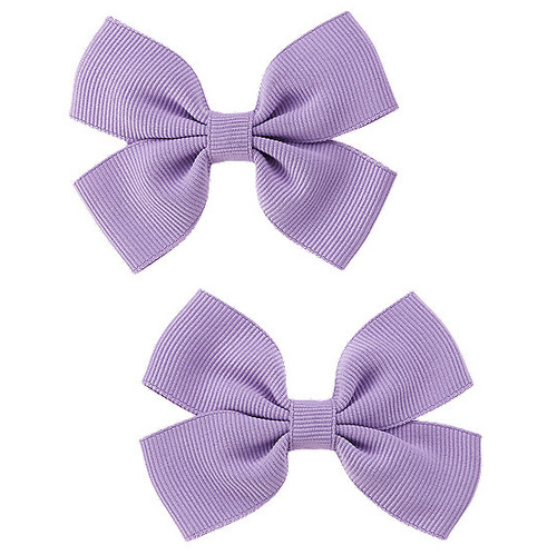 [빠른배송] Purple Bow Clip Two-Pack