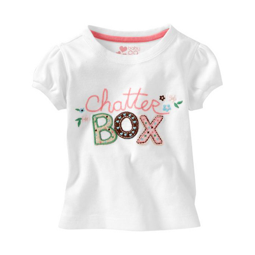 Chatter box graphic T (빠른배송)