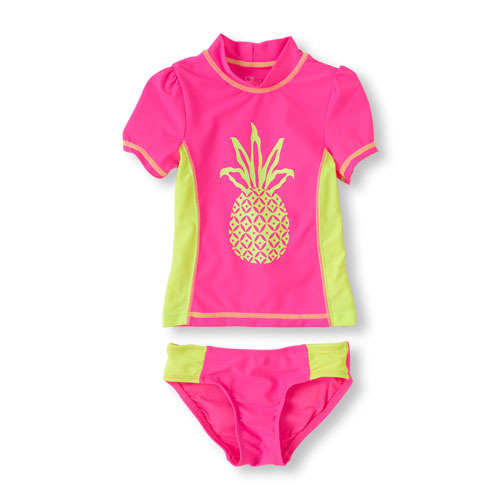 [당일출고] pineapple rashguard swimsuit